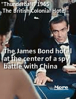 The white sands and spacious lobby of the British Colonial Hotel in Nassau have twice provided a sumptuous backdrop for James Bond. Now the iconic hotel is at the center of a real-life espionage battle as China buys up property and land in the Bahamas, barely 50 miles from the Florida coastline. 